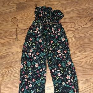 Floral jumpsuit
